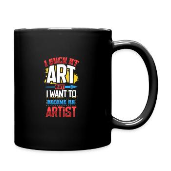 Artiste Peinture Peintre Art Couleur Art Professeur - Mug uni - noir - Droite