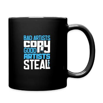 Artiste Peinture Peintre Art Couleur Art Professeur - Mug uni - noir - Droite