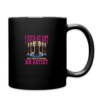 Artist Painting Painter Art Color Art Teacher - Full Colour Mug - black - Right