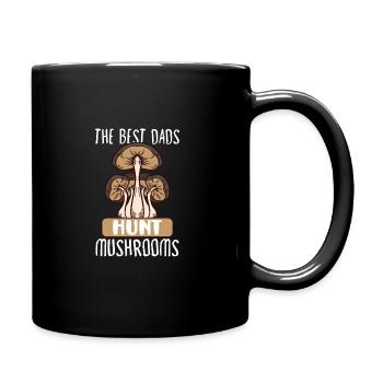 Morilles Cueillette de champignons Champignon fermier - Mug uni - noir - Droite