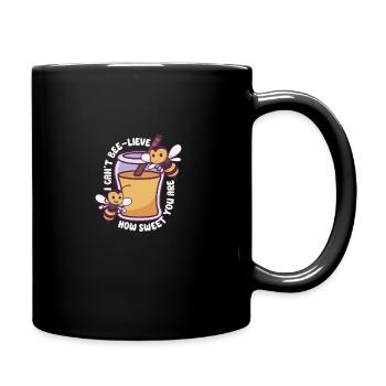 Honey Bee Beekeeping Beekeeper Honeybee Beekeeping - Full Colour Mug - black - Right