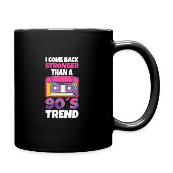 Cassette Type Vintage Cassette Retro Cassette Love - Full Colour Mug - black - Right