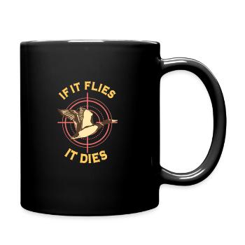 Duck Hunt Duck Hunter Bird Hunting Duck Hunting - Tasse einfarbig - Schwarz - Rechts