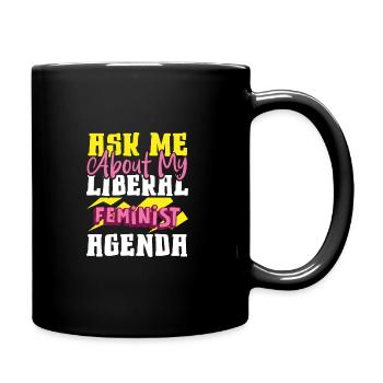 Féminisme Girl Power Pro-choix Pro avortement - Mug uni - noir - Droite