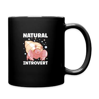 Hermit Crab Crabbing Crab Whisperer Crab Hunting - Full Colour Mug - black - Right