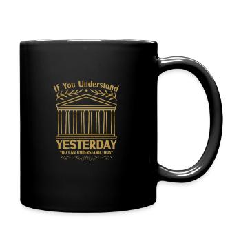 Historien de l’histoire Passionné d’histoire - Mug uni - noir - Droite