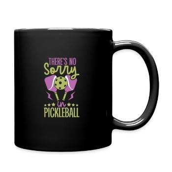 Pickleball Player Pickleball Paddle Pickleball - Tasse einfarbig - Schwarz - Rechts
