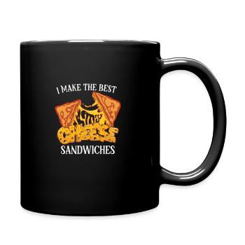Cheese Cheesesteak Rolls Philly Cheesesteak - Tasse einfarbig - Schwarz - Rechts