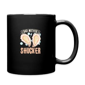 Oyster Lovers Drôle d’huître Oyster Shucker - Mug uni - noir - Droite