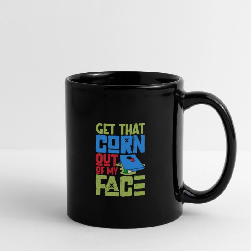 Cornhole Throwing Cornhole player Cornhole lover Full Colour Mug