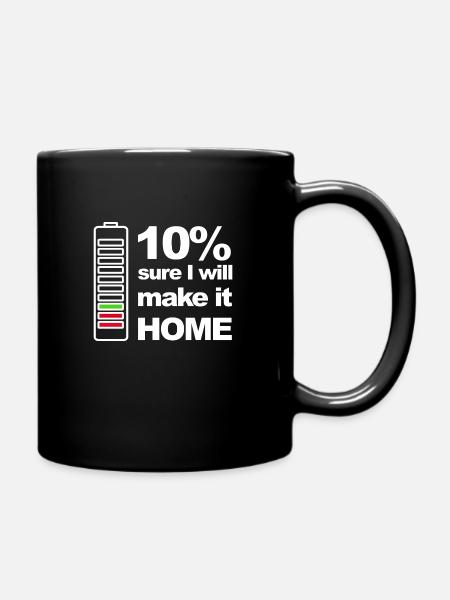 eBike 10% sure. - Full Colour Mug - black