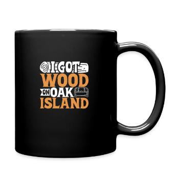 Oak Island / Treasure Hunting Oak Island Mystery - Tasse einfarbig - Schwarz - Rechts