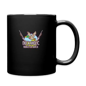 Duck Hunt Duck Hunter Bird Hunting Duck Hunting - Full Colour Mug - black - Right