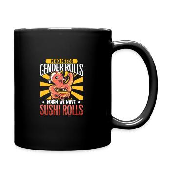 Fan de sushis Cuisine japonaise Cuisine gastronomique Japon - Mug uni - noir - Droite