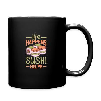Fan de sushis Cuisine japonaise Cuisine gastronomique Japon - Mug uni - noir - Droite