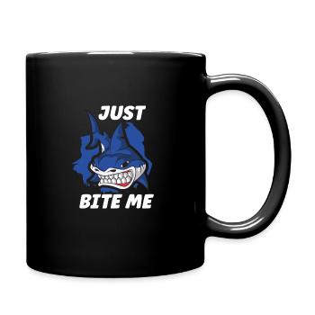 Shark Ocean Predator Scuba Diver Plongée sous-marine - Mug uni - noir - Droite