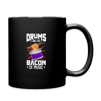 Batteur Batterie Musique Batterie Batterie - Mug uni - noir - Droite
