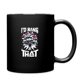 Drummer Drums Music Drum Set Drumming - Full Colour Mug - black - Right