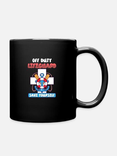 Nageurs Plongée sous-marine Piscine Sports nautiques - Mug uni - noir