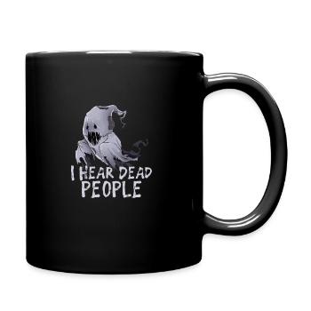 Paranormal Forschungshalloween Ghost Hunter - Tasse einfarbig - Schwarz - Rechts