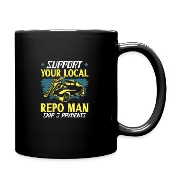 Repo-agent Repo Man Repossession Agent - Full Colour Mug - black - Right
