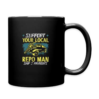 Repo-agent Repo Man Repossession Agent - Full Colour Mug - black - Right