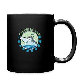 Boating Dad Boat Captain Pontoon Sailor Cruising - Tasse einfarbig - Schwarz - Rechts