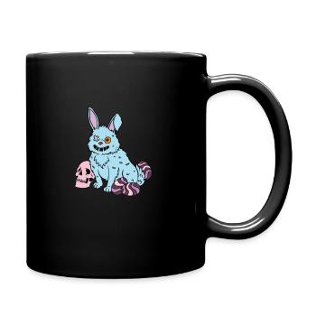 Lapin gothique Lapin gothique Gothique Pâques Emo Goth - Mug uni - noir - Droite