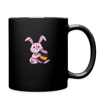Lapin gothique Lapin gothique Gothique Pâques Emo Goth - Mug uni - noir - Droite