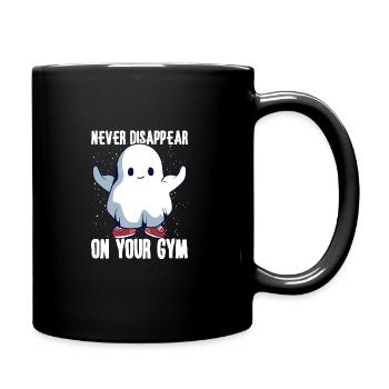 Bodybuilding Powerlifting Weightlifting Fitness - Tasse einfarbig - Schwarz - Rechts