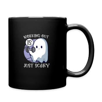 Bodybuilding Powerlifting Weightlifting Fitness - Full Colour Mug - black - Right