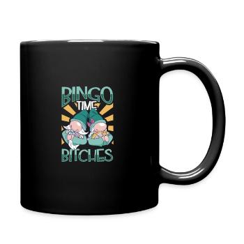 Jeu de cartes de bingo Grand-mère Joueur de bingo Cartes de bingo - Mug uni - noir - Droite