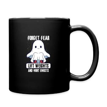 Bodybuilding Powerlifting Weightlifting Fitness - Tasse einfarbig - Schwarz - Rechts