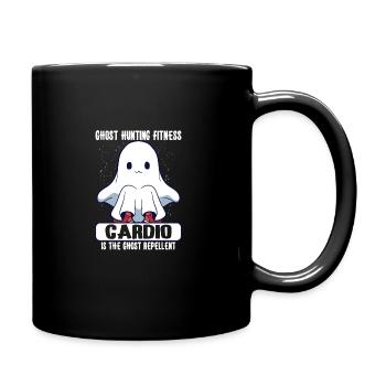 Bodybuilding Powerlifting Weightlifting Fitness - Tasse einfarbig - Schwarz - Rechts