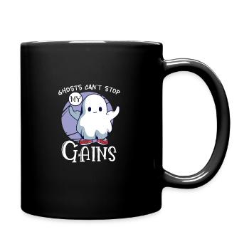 Bodybuilding Powerlifting Weightlifting Fitness - Full Colour Mug - black - Right
