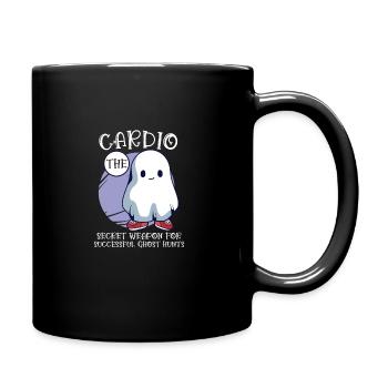 Bodybuilding Powerlifting Weightlifting Fitness - Tasse einfarbig - Schwarz - Rechts