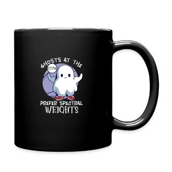 Bodybuilding Powerlifting Weightlifting Fitness - Tasse einfarbig - Schwarz - Rechts