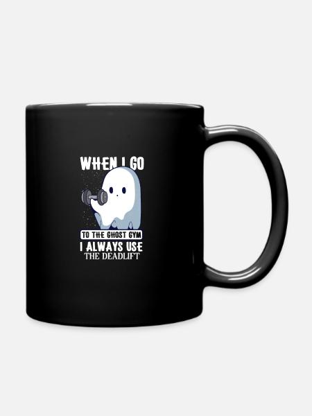 Bodybuilding Powerlifting Weightlifting Fitness - Full Colour Mug - black