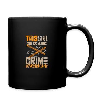 True Crime Murder Spy Crime Intérêt Idée cadeau - Mug uni - noir - Droite