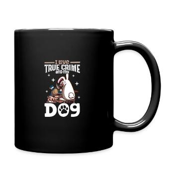 True Crime Murder Spy Crime Interest Gift Idea - Tasse einfarbig - Schwarz - Rechts