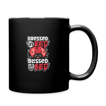 Coccinelle Coccinelle Entomologie Insectes - Mug uni - noir - Droite