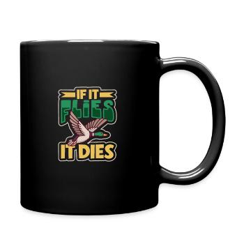 Duck Hunt Duck Hunter Bird Hunting Duck Hunting - Tasse einfarbig - Schwarz - Rechts