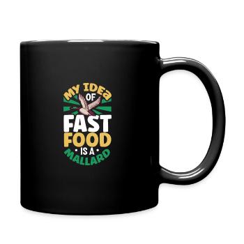 Duck Hunt Duck Hunter Bird Hunting Duck Hunting - Full Colour Mug - black - Right
