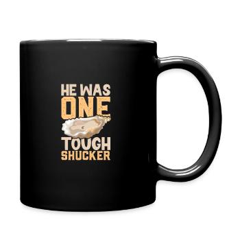 Amateur d’huîtres Drôle d’huître - Mug uni - noir - Droite