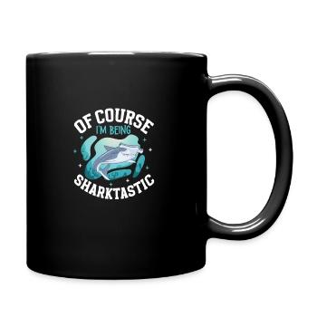 Shark Ocean Predator Plongée sous-marine - Mug uni - noir - Droite