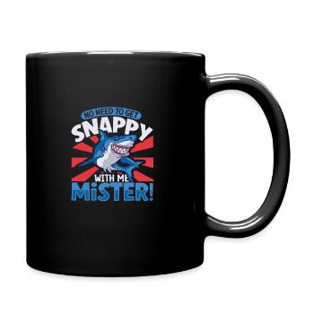 Shark Ocean Predator Plongée sous-marine - Mug uni - noir - Droite