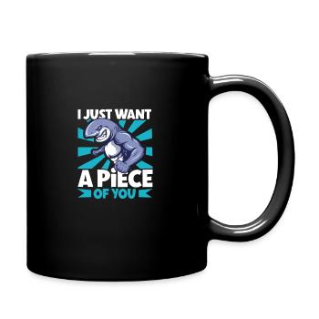 Shark Ocean Predator Plongée sous-marine - Mug uni - noir - Droite