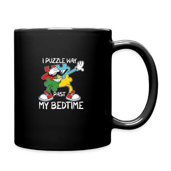 Puzzle Lover Jigzaw Puzzle Board Game Puzzler - Full Colour Mug - black - Right