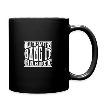 Forgeron Métallurgiste Bladesmith Métal - Mug uni - noir - Droite