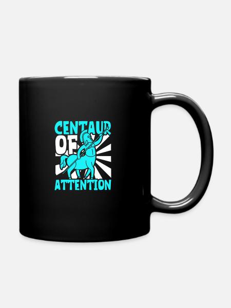 centaur greek mythology greek heritage astrology - Tasse einfarbig - Schwarz